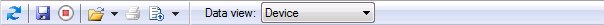 History Grid control toolbar